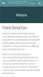 Mobile Screenshot of prairiedental-care.com